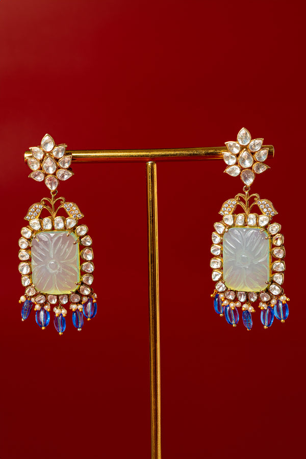 Queen's Jewels Mossanite Earrings