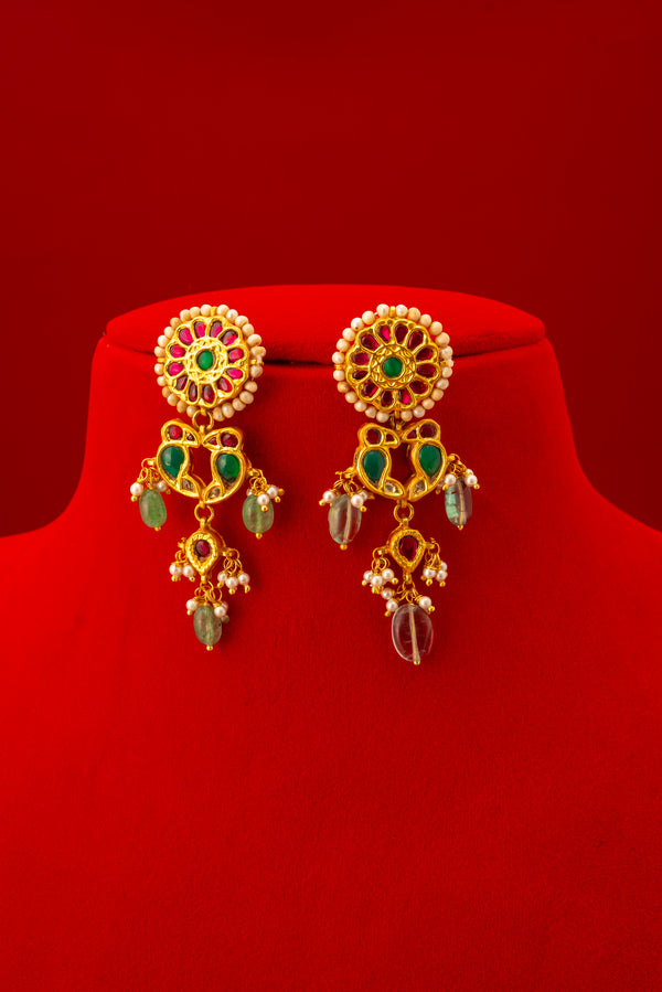 Shakti Kundan Earrings