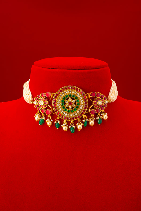 Kumudini Kundan Necklace