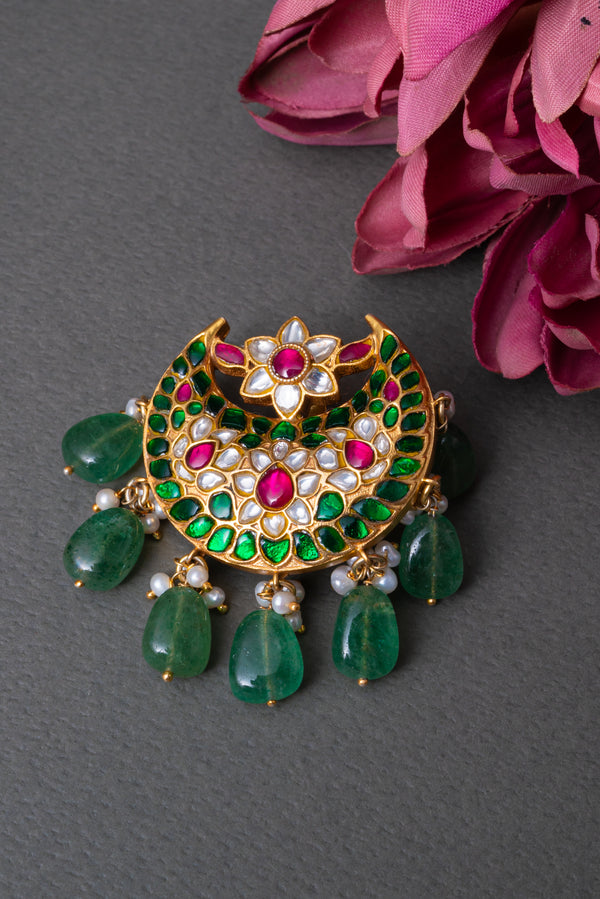 Narmada Kundan Pendant