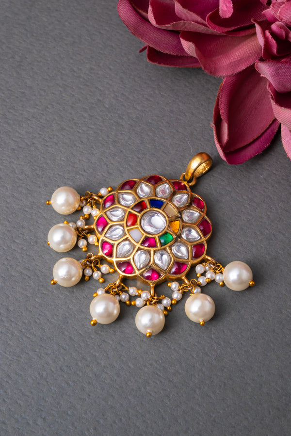 Uma Kundan Pendant