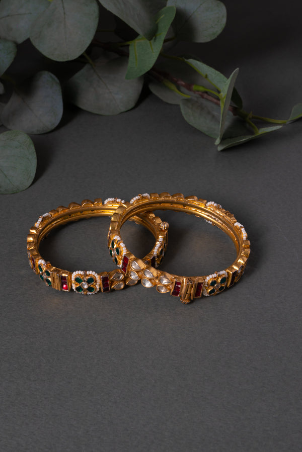 Rama Kundan Bangles