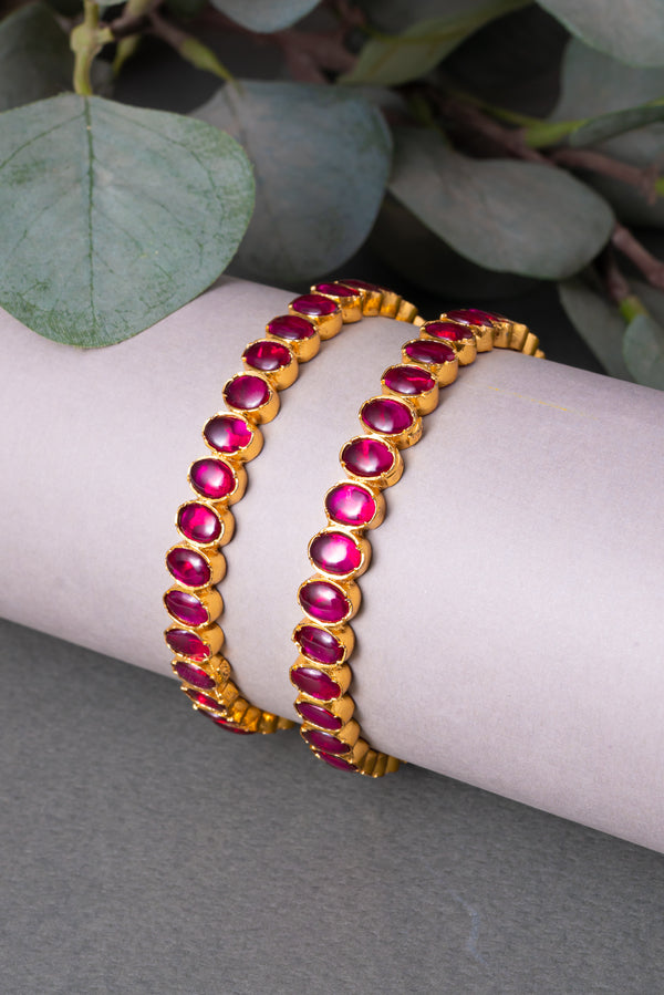 Vasundhara Kundan Bangles