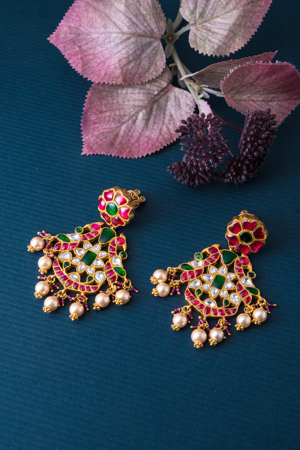 Tisha Kundan Earrings