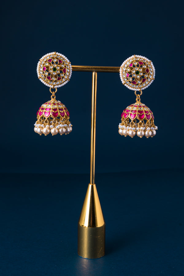 Nayika Kundan Earrings