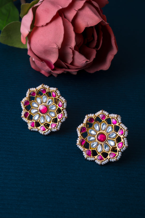 Ishira Kundan Earrings