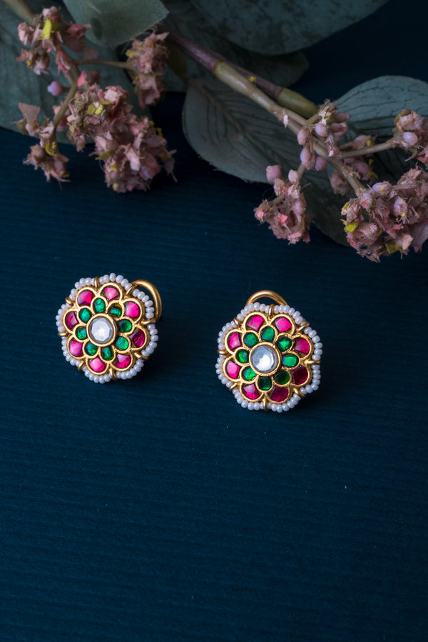 Aarohi Kundan Earrings