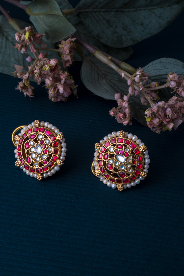 Kavini Kundan Earrings