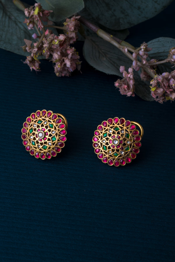 Saanjh Kundan Earrings