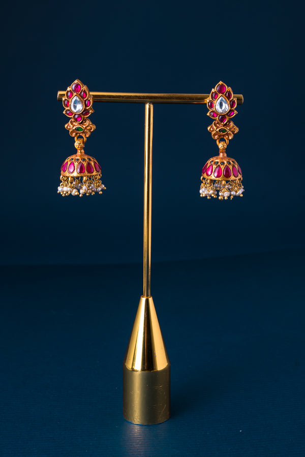 Lavantika Kundan Earrings