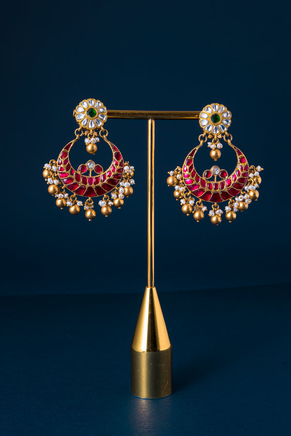 Aaradhya Kundan Earrings