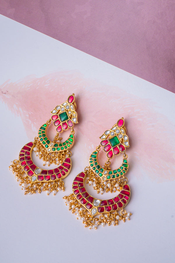 Maharani Kundan Earrings