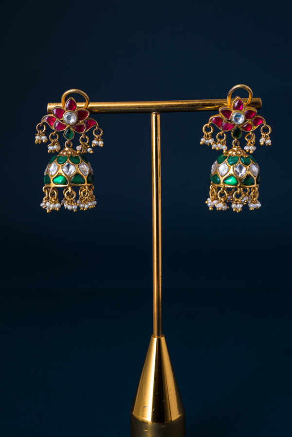 Chandni Kundan Earrings