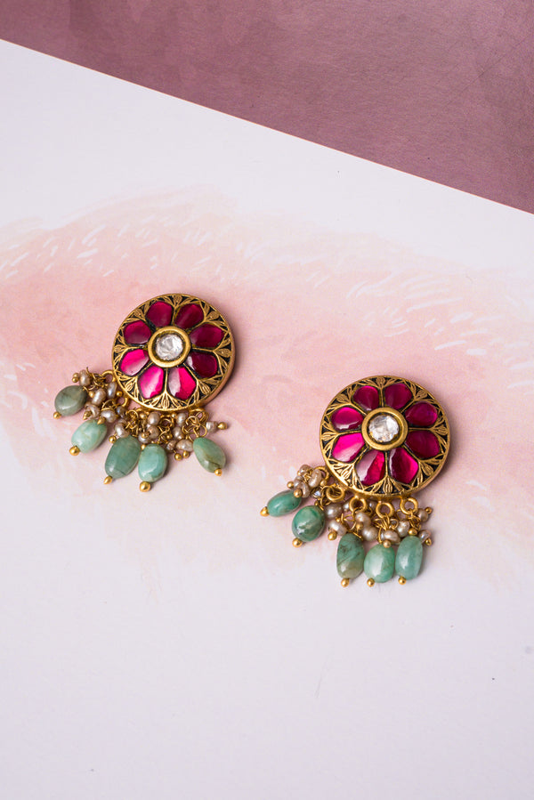 Apsara Kundan Earrings