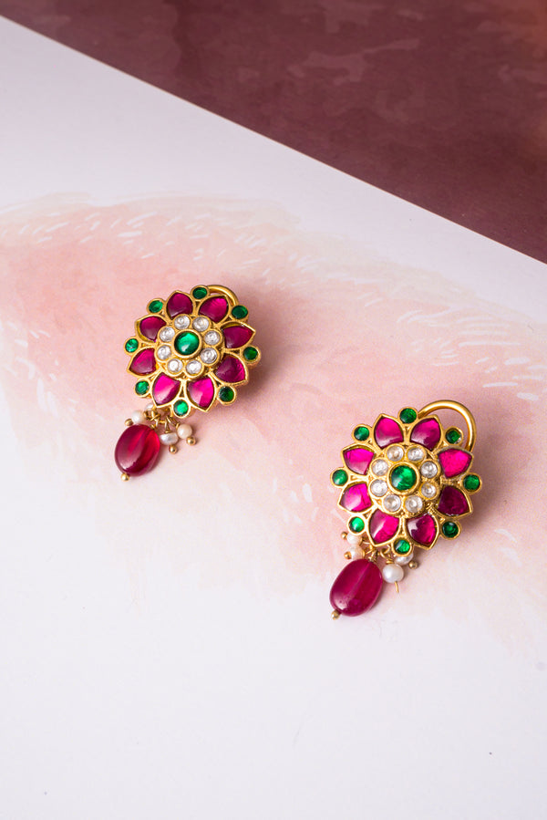 Surya Kundan Earrings