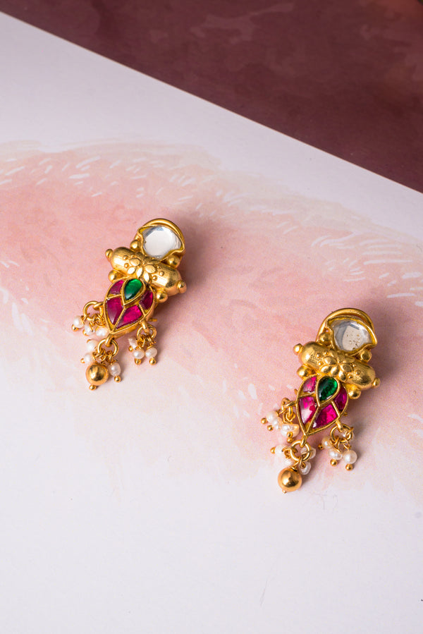 Anaya Kundan Earrings