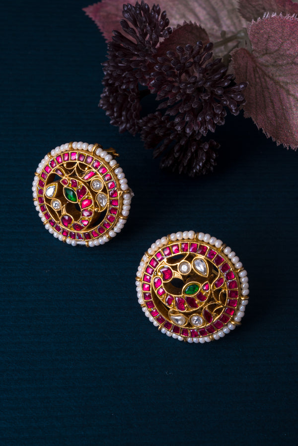 Charulatha Kundan Earrings