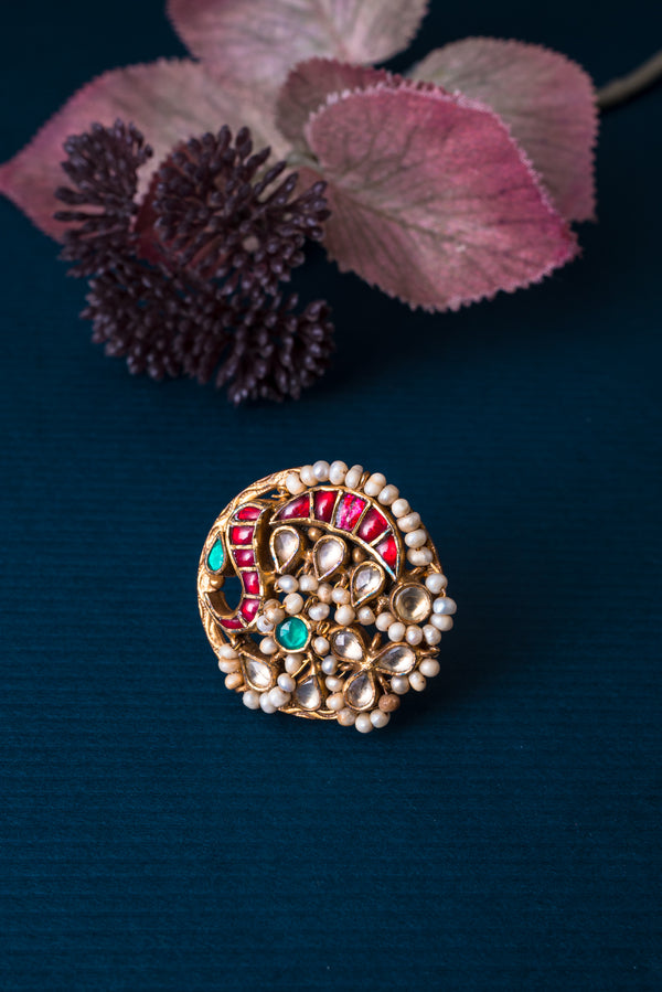 Meher Kundan Ring