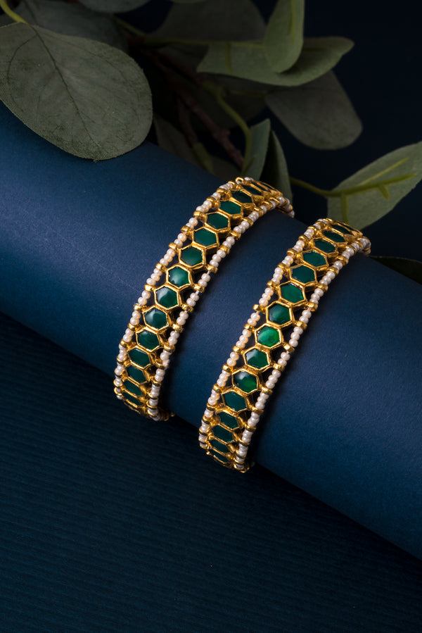 Sitara Kundan Bangles