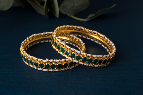 Yamuna Kundan Bangles