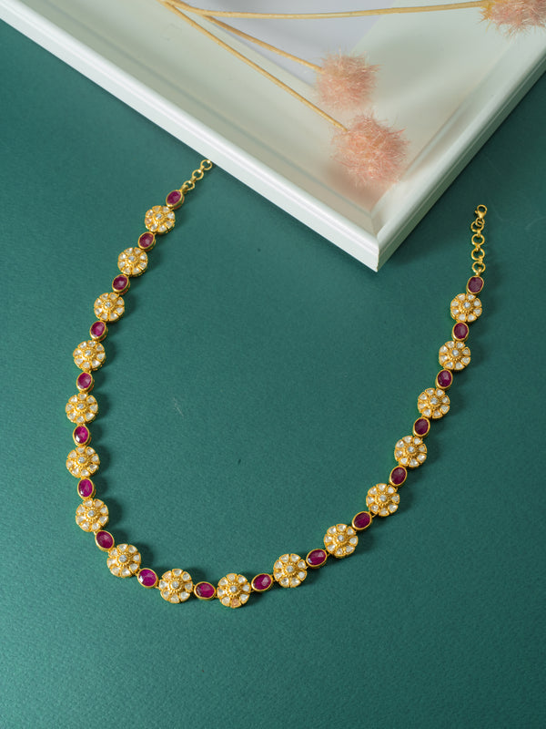 Mossanite Long Necklace