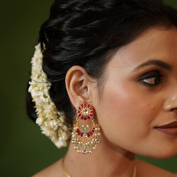 Pushpa Earrings