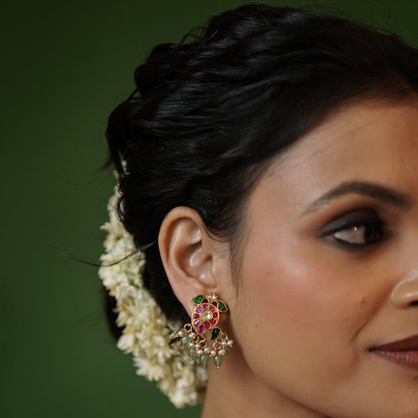 Yashika Kundan Earrings