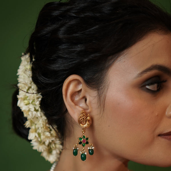 Devika Kundan Earrings