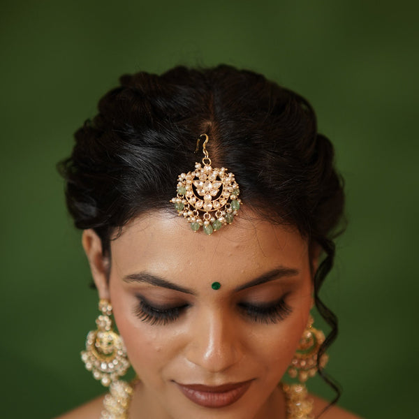 Chandra Bloom Moissanite Mangtikcha.
