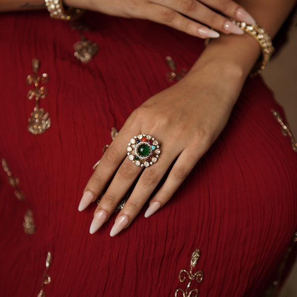 Regal Navarathna finger ring