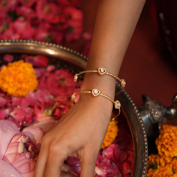 Trilite Moissanite Bangles.
