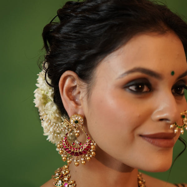 Aaradhya Kundan Earrings