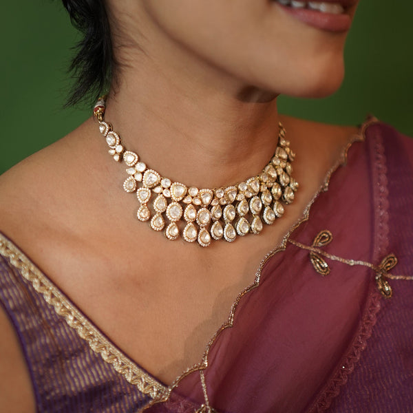 Naamya Mossanite choker