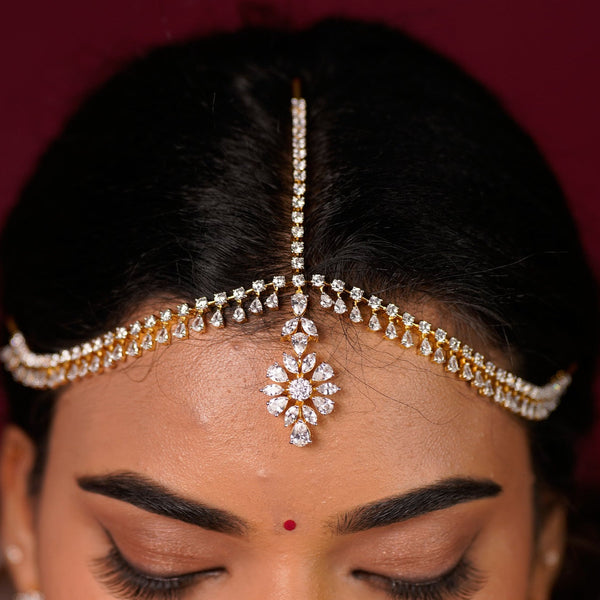 Bridal zircon Maatha Patti