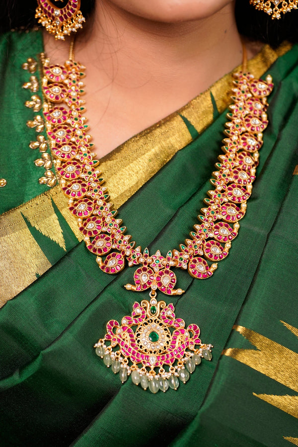 The "Aishwarya" Kundan Mango Haar
