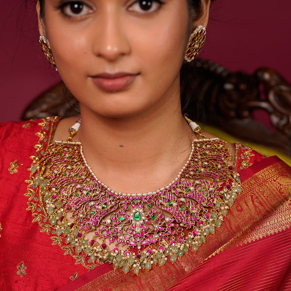 The "Vanita" Grand Kundan & Meenakari Choker