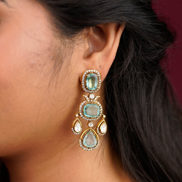 Russian Emerald Earrings