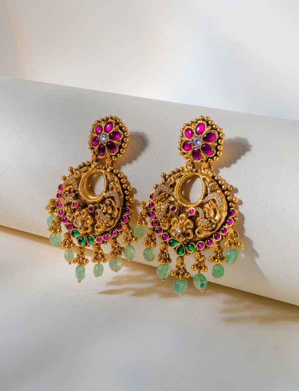 Chitra Temple Earrings