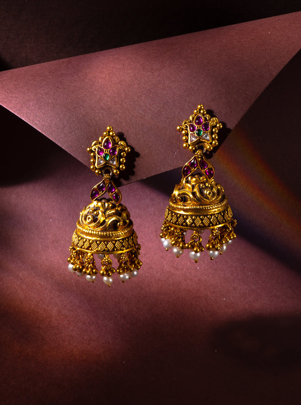 Rudra Temple Earrings