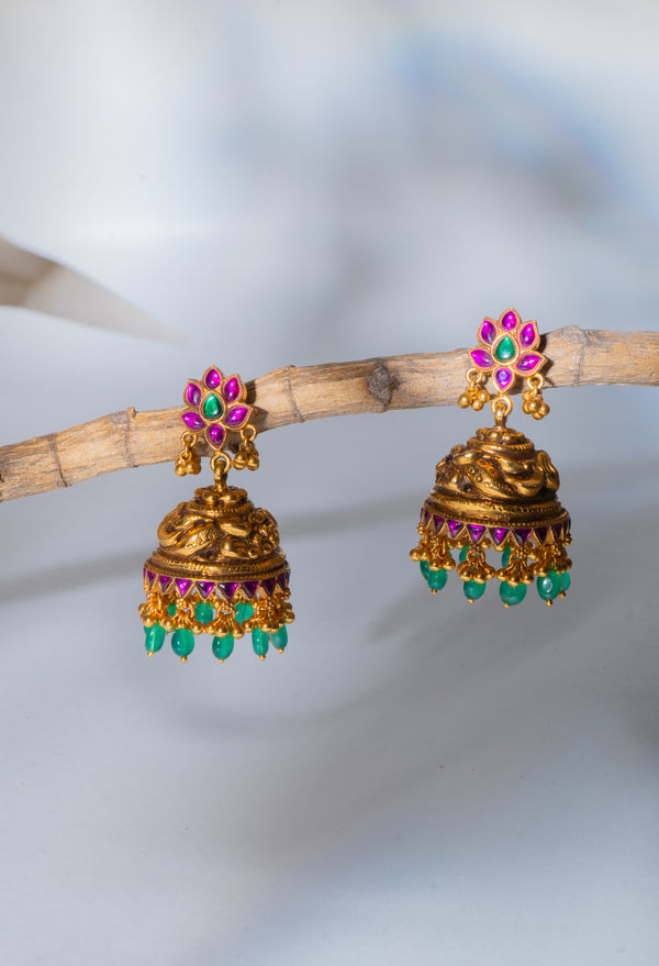 Reya Temple Earrings