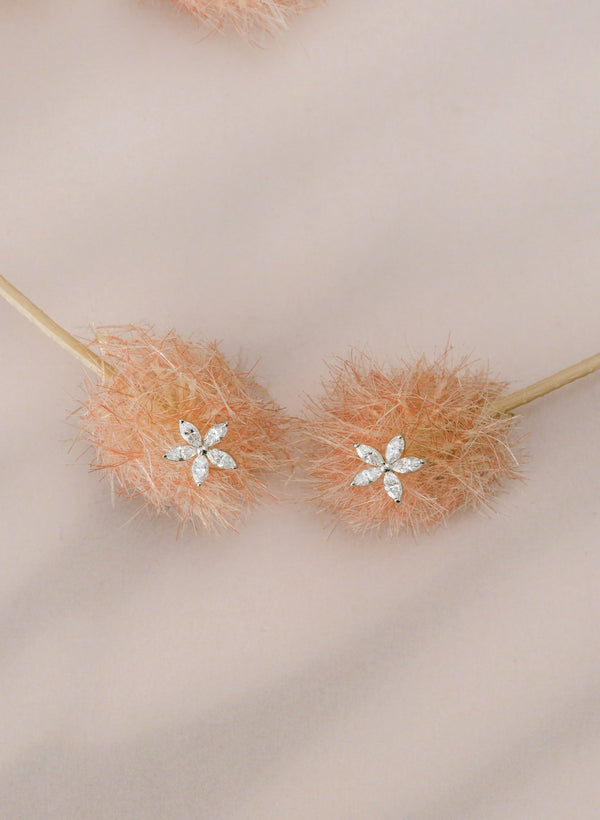 Petal Charm Studs