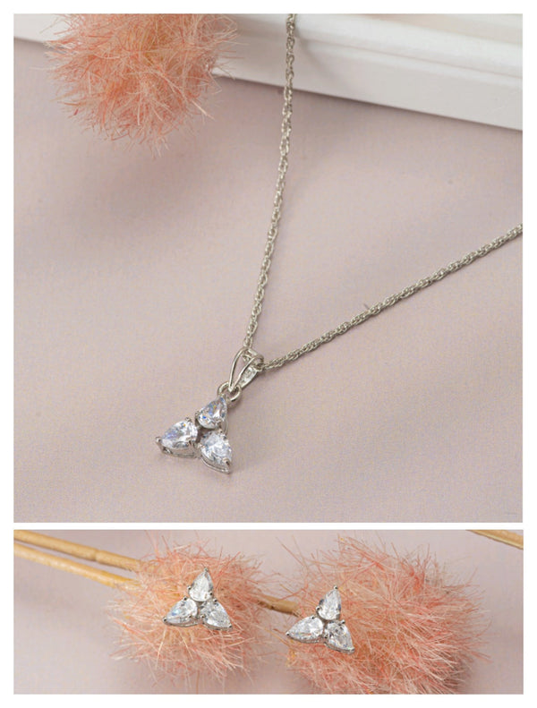 Lucky Clover Pendant Set