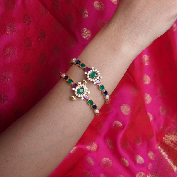 Navaratna Elegance zircon Bangles.