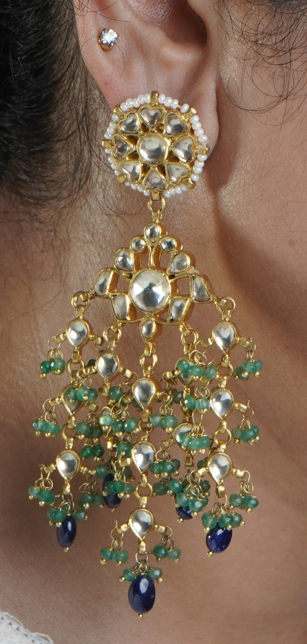 Nirjhar Noor Kundan Earrings