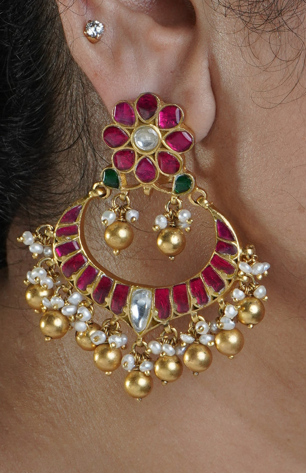 Shanaya Shakti Kundan Earrings