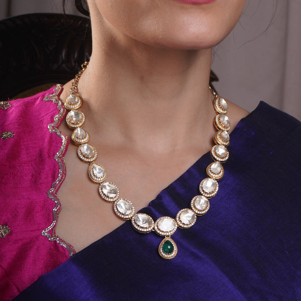 Meera Moissanite necklace