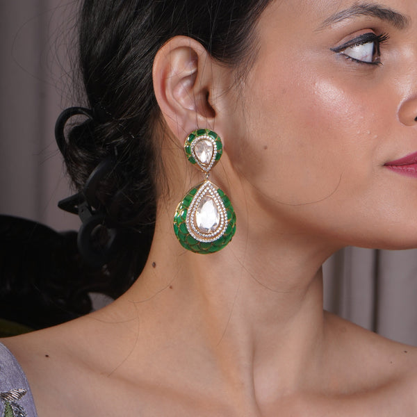 Marina Moissanite Earrings