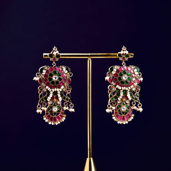 Kanaka Shringar Kundan Earrings