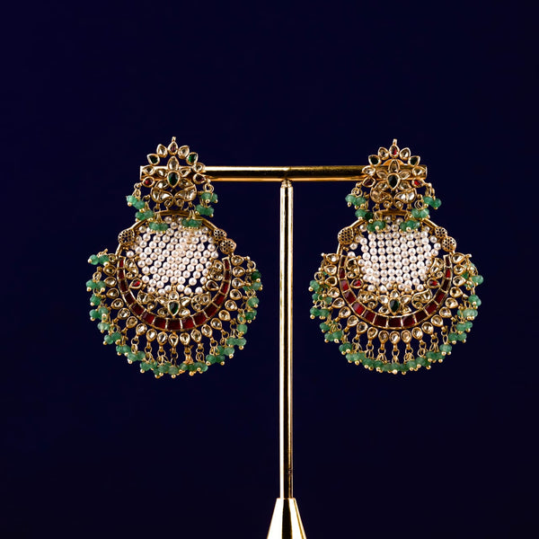 Vritika Viraaj Kundan Earrings