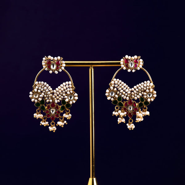 Amar Sitrara Kundan Earrings